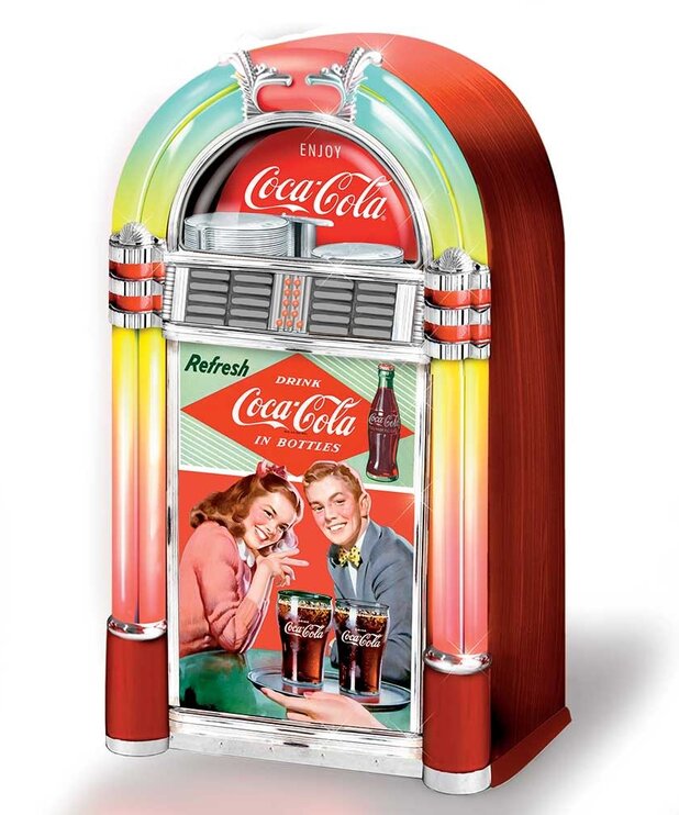 Bradford Exchange Juke Box Musical Bradford Exchange  ( Coca-Cola  )