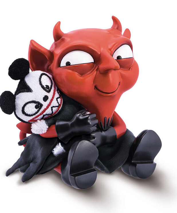 Bradford Exchange Figurine avec Peluche Bradford Exchange ( The Nightmare Before Christmas ) The Devil