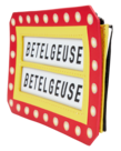 Loungefly Porte-Cartes qui Illumine dans le Noir Loungefly ( Beetlejuice ) Enseigne Lumineuse