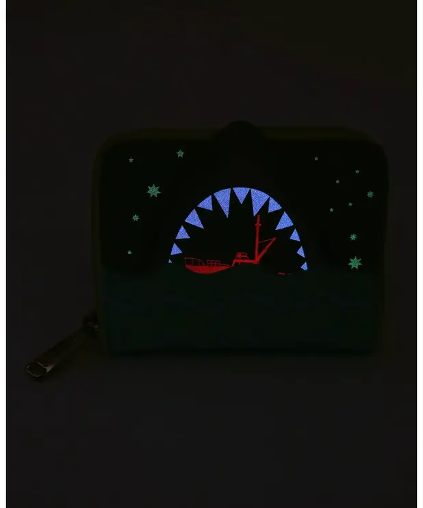 Loungefly Portefeuille Loungefly ( Jaws ) Illumine dans le Noir