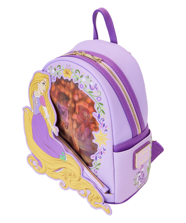 Loungefly Mini Sac à Dos Loungefly ( Disney ) Raiponce Lenticulaire