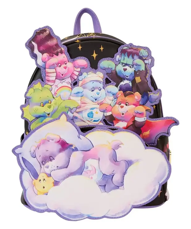 Loungefly Mini Sac à Dos Loungefly ( CareBears ) Calinours X Montres d'Universel ( ATL )