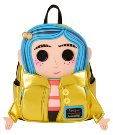 Loungefly Mini Sac à Dos Loungefly ( Laika ) Coraline 15ième Ann.