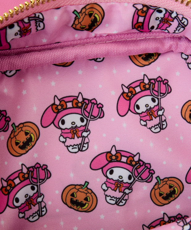 Loungefly Sac à Main avec Pochette Amovible Loungefly ( Sanrio ) My Melody Diable