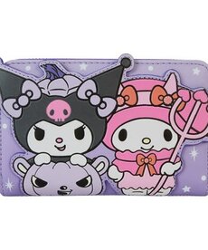 Loungefly Portefeuille Loungefly ( Sanrio ) Kuromi et Melody Halloween