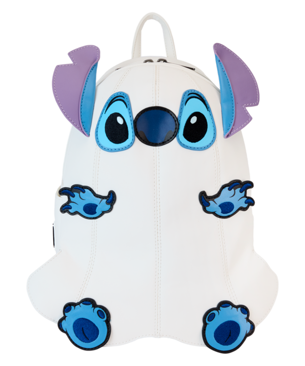 Loungefly Mini Sac à Dos qui Illumine e dans le Noir ( Disney ) Stitch Fantôme