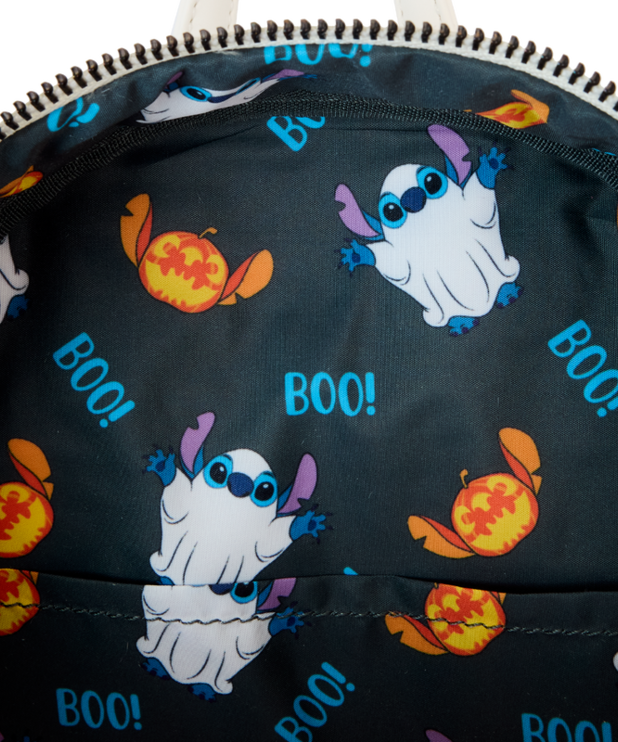 Loungefly Mini Sac à Dos qui Illumine dans le Noir Loungefly ( Disney ) Stitch Fantôme