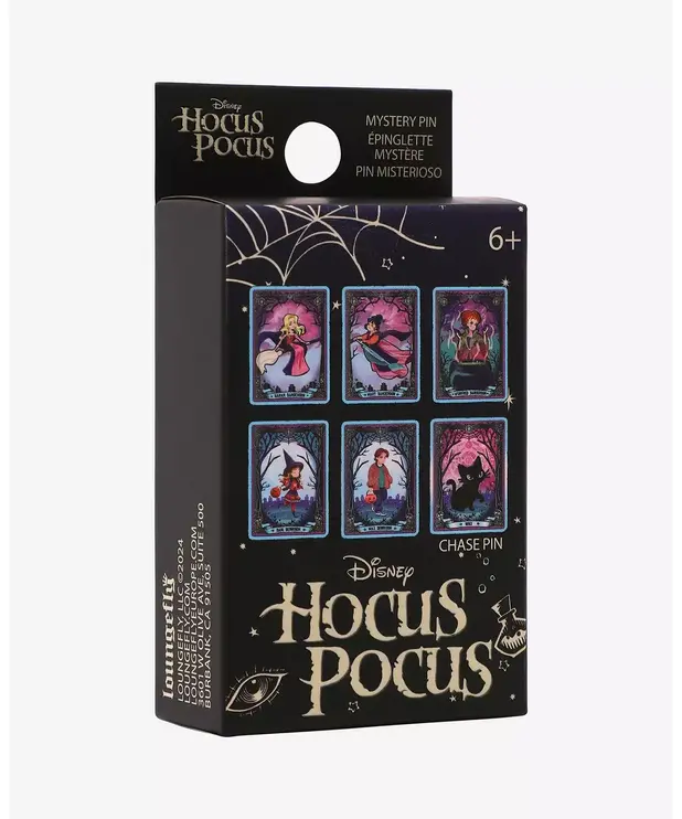 Loungefly Épinglette Mystère Loungefly ( Disney ) Hocus Pocus Cartes de Tarot