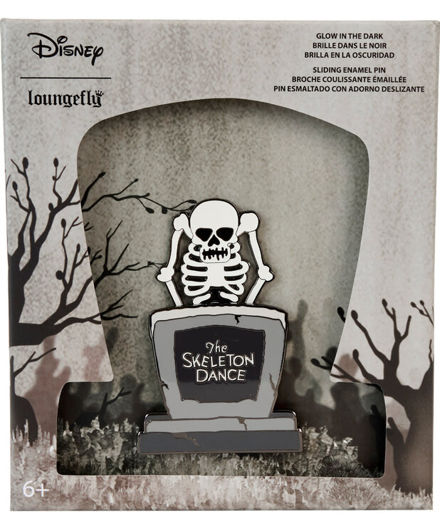 Loungefly Épinglette 3’’ qui Illumine dans le Noir Loungefly ( Disney ) La Danse Macabre ( ATL )