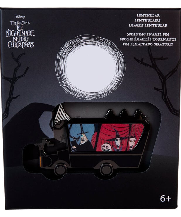 Loungefly Épinglette 3’’ Lenticulaire Loungefly ( The Nightmare Before Christmas ) Voiture du Maire