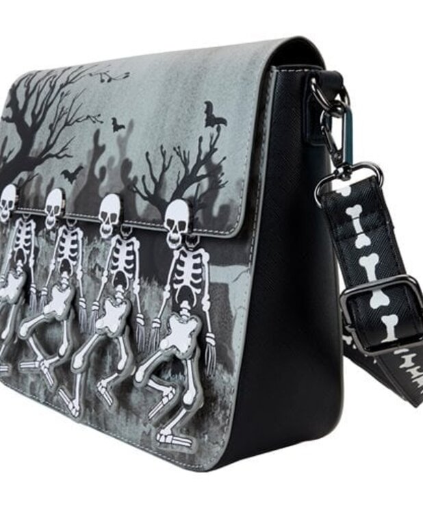 Loungefly Sac à Main qui illumine dans le Noir Loungefly ( Disney ) La Danse Macabre ( ATL )