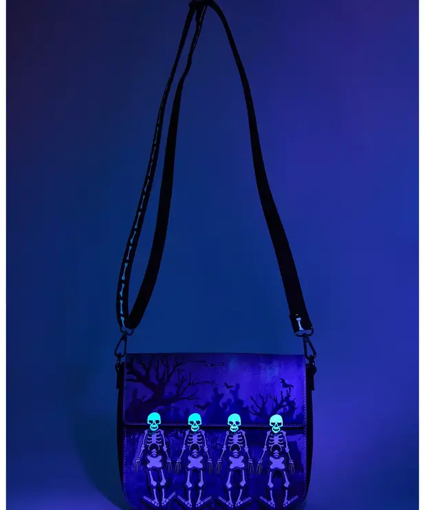 Loungefly Sac à Main qui illumine dans le Noir Loungefly ( Disney ) La Danse Macabre ( ATL )