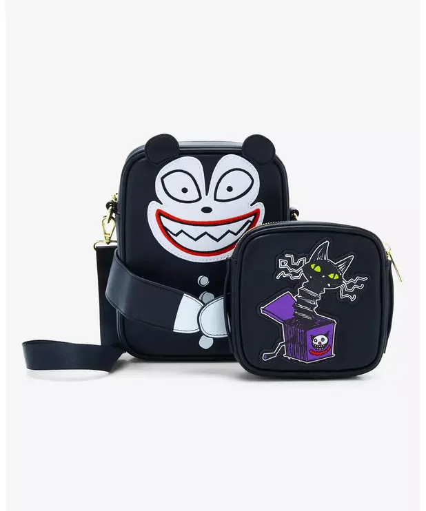 Loungefly Sac à Main avec Pochette Amovible Loungefly ( The Nightmare Before Christmas ) Scary Teddy