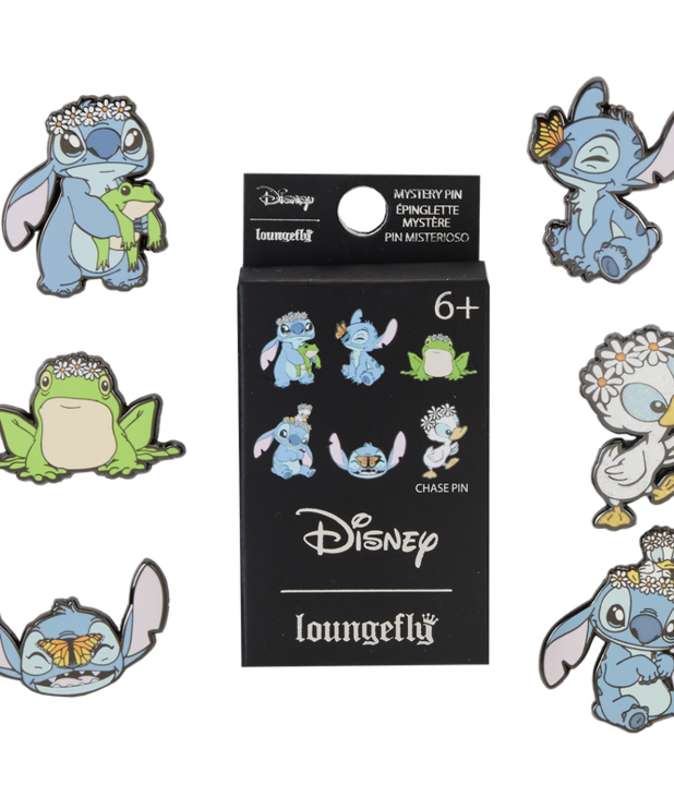 Loungefly Épinglette Mystère Loungefly ( Disney ) Stitch Printemps