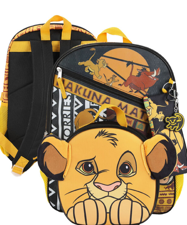 Ensemble de Sac à Dos avec Accessoires ( Disney ) Roi Lion ( ATL )