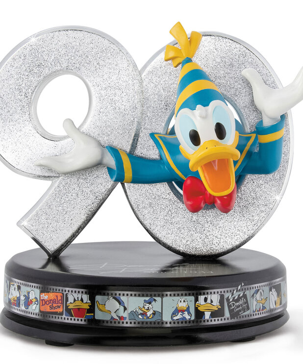 Bradford Exchange Figurine Bradford Exchange ( Disney ) Donald Duck 90 ième Ann. ( ATL )