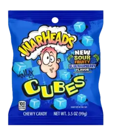 Warheads ( Cube Sûr ) Framboise Bleue ( ATL )