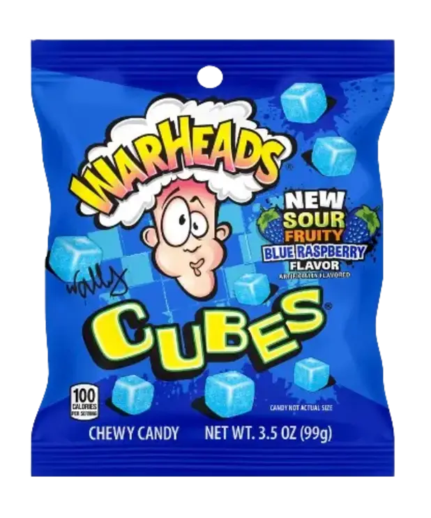 Warheads ( Cube Sûr ) Framboise Bleue ( ATL )