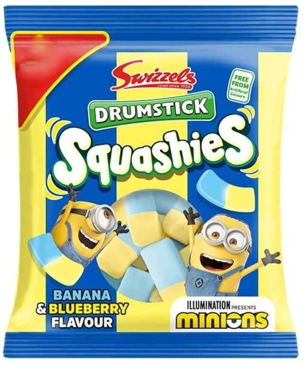 Squashies ( Bonbons Tendres & Moelleux ) Banane & Bleuet ( ATL )