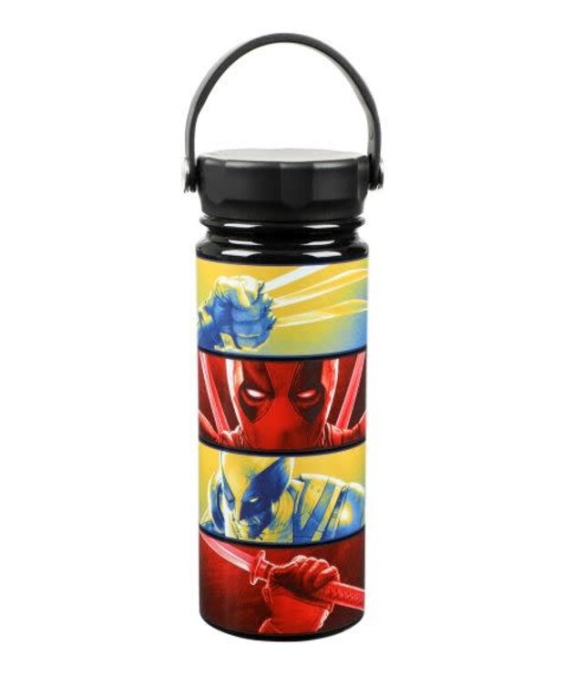 Bouteille en Acier Inoxidable 17 oz. ( Marvel ) Deadpool & Wolverine ( ATL )