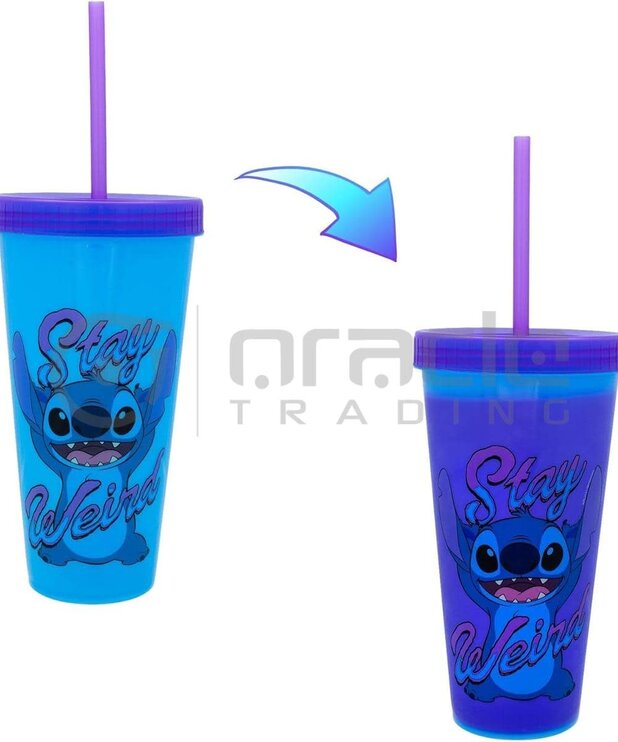 Verre Réactif ( Disney ) Stitch Weird