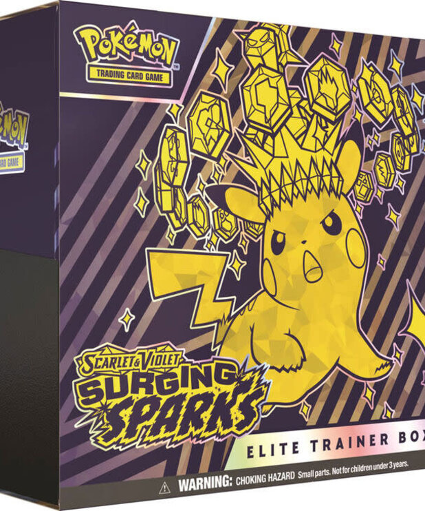 Élite Trainer Box ( Surging Sparks ) Pokémon