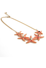 五彩海星项链