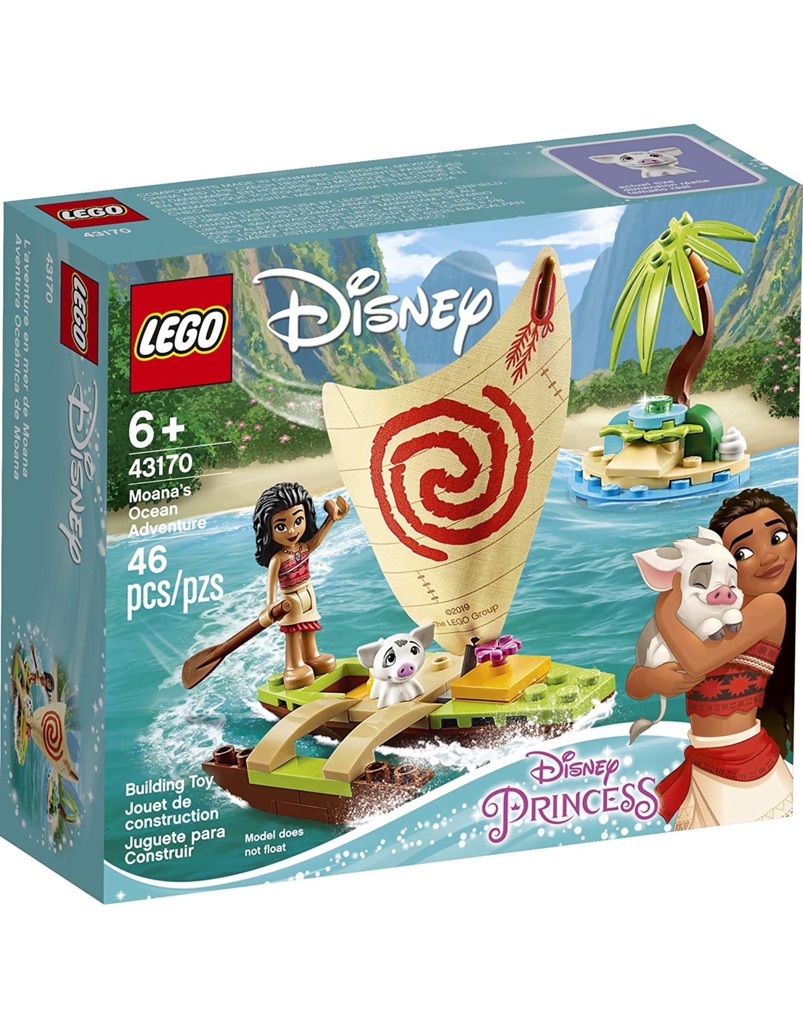 Lego Disney Princess Moana S Ocean Adventure The Mariners Museum Gift Shop