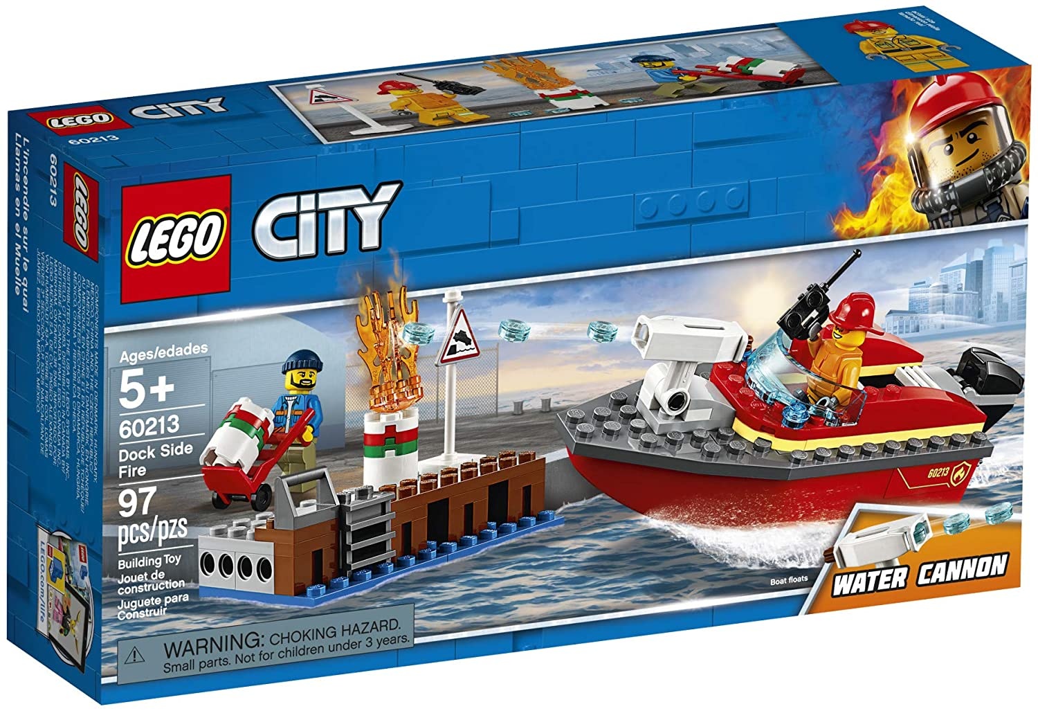 lego city fire ship