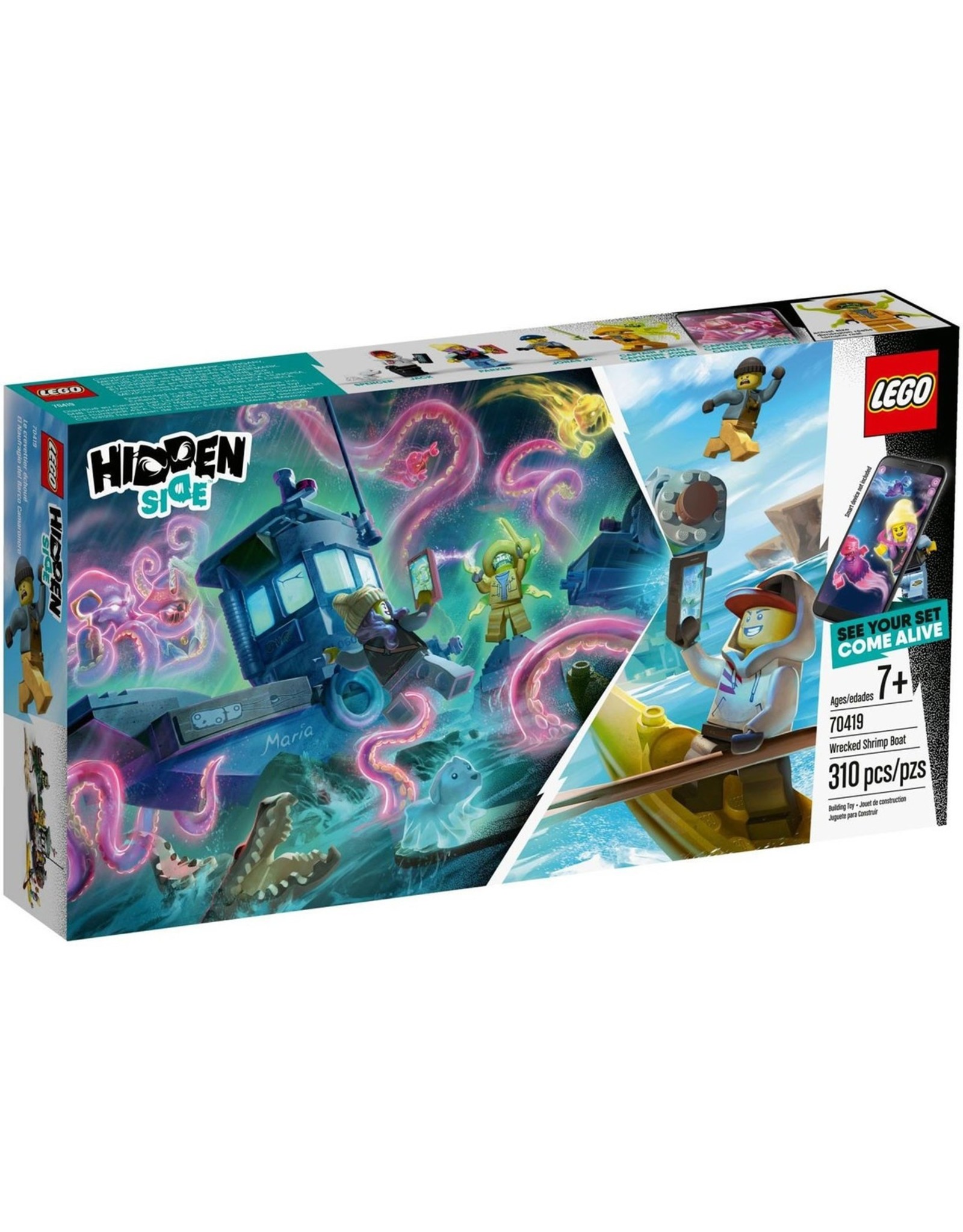 lego hidden side boat