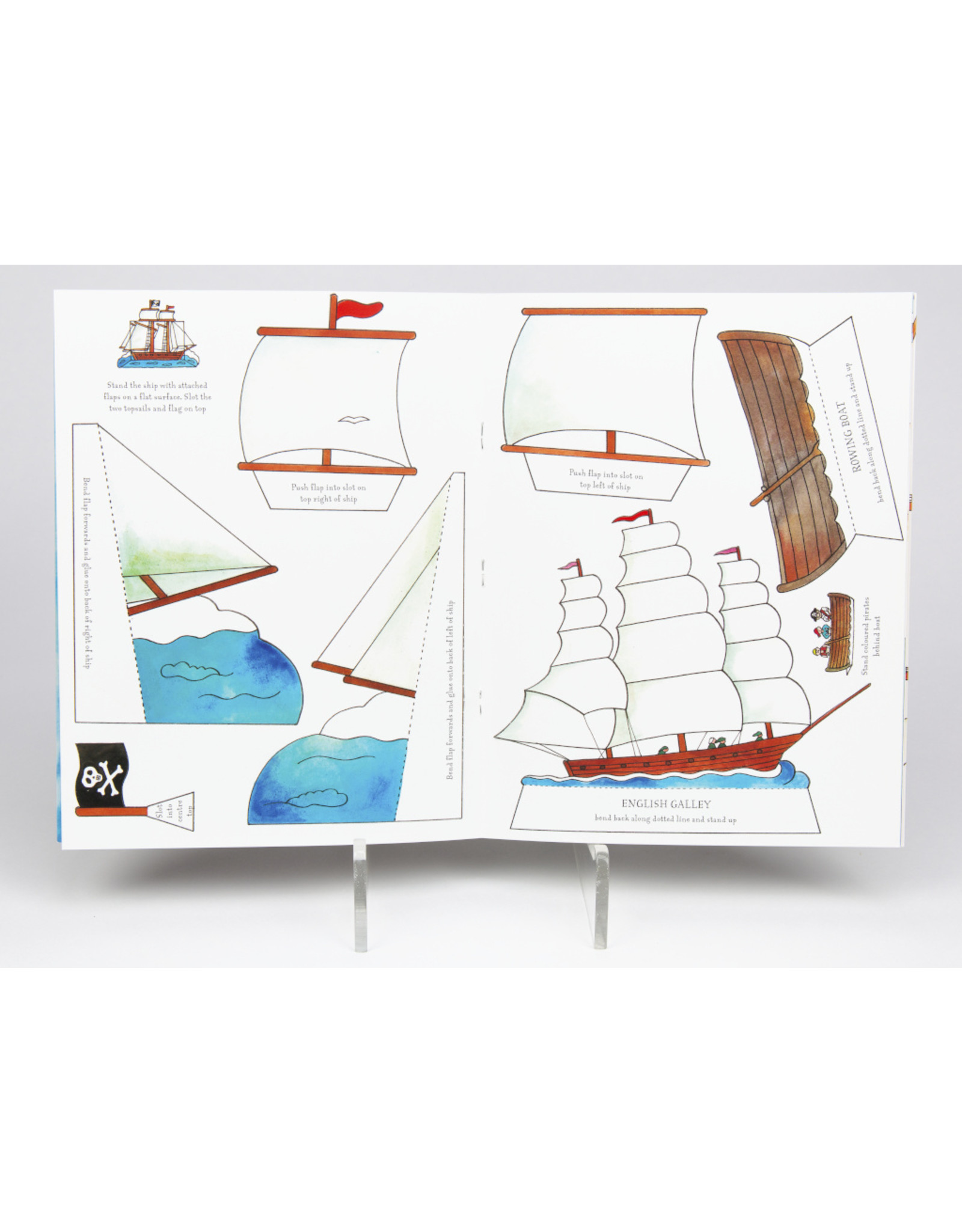 Make Your Own Pirate Ship Activity Book, Clare Beaton