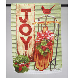 冬季门廊麂皮花园旗帜