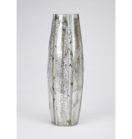 LED Large Glass Cylinder Birch Branches