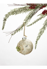 玻璃球松鼠或狐狸装饰组合