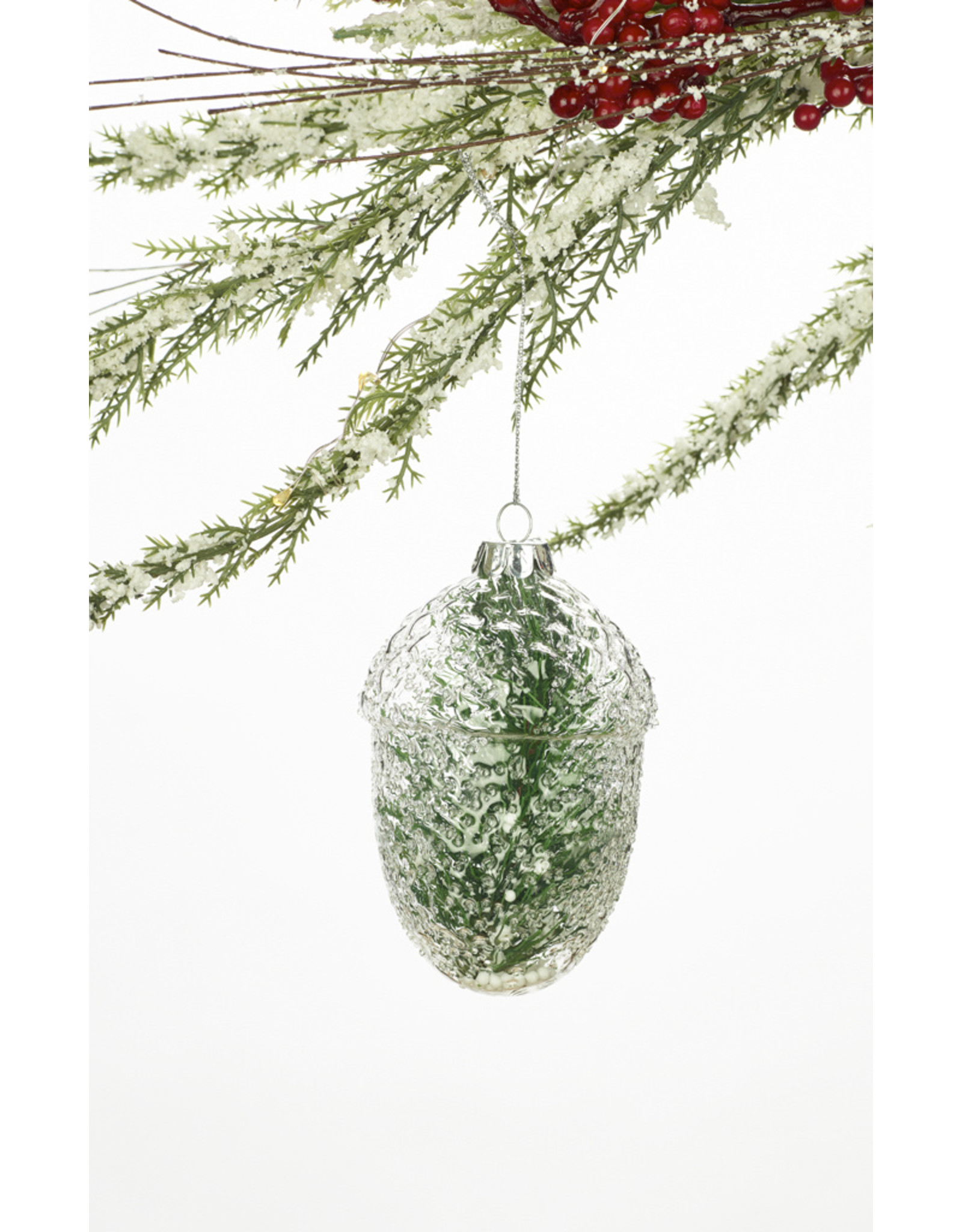 松木玻璃沟渠装饰组合