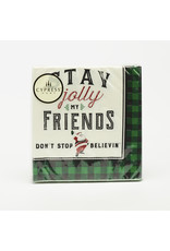 “朋友们，祝你们快乐”