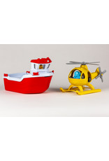Green Toys Green Toys Rescue Boat & Helicopter
