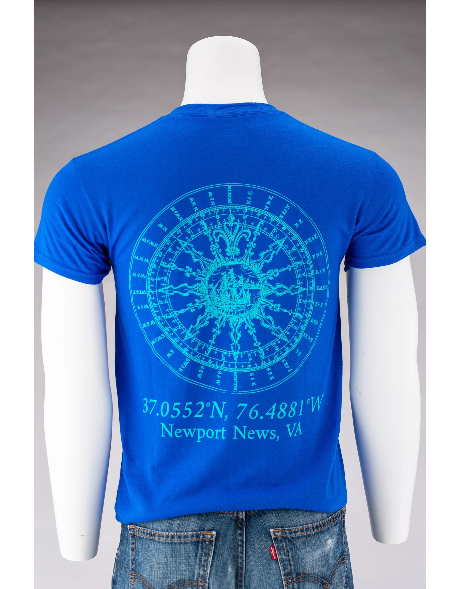 Mariners Compass Rose Short Sleeve T-Shirt