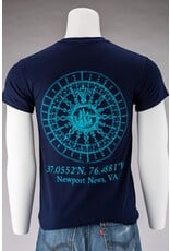 Mariners Compass Rose Short Sleeve T-Shirt