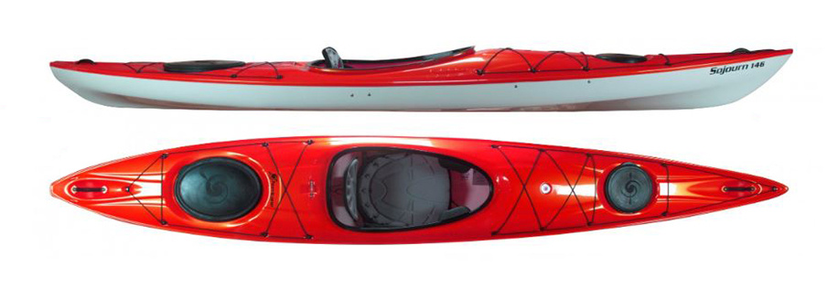 Hurricane Sojourn 146 Rudder Kayak
