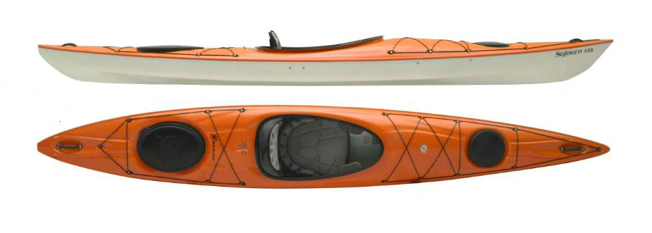 Hurricane Sojourn 135 Rudder Kayak