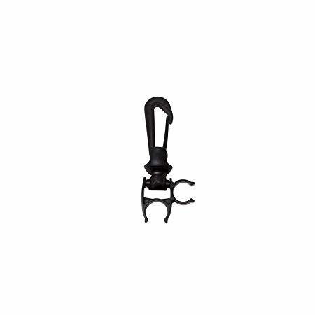 Trident Hose Holder Y-Type, Black