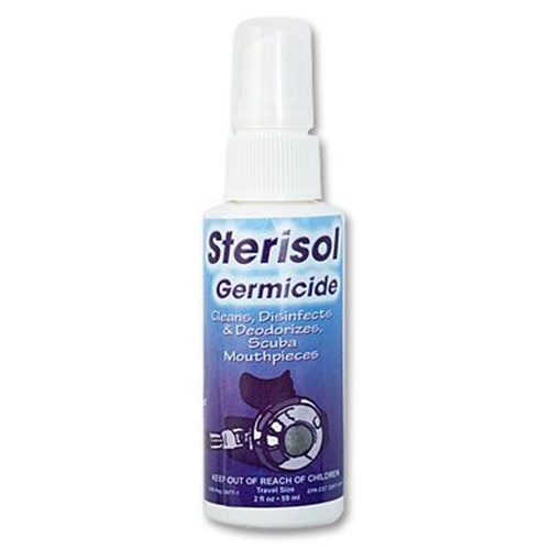 Trident Sterisol, Germicide mouthpiece cleaner