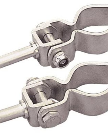 Seadog Clamp On Zinc Plated Oar Locks - Pair