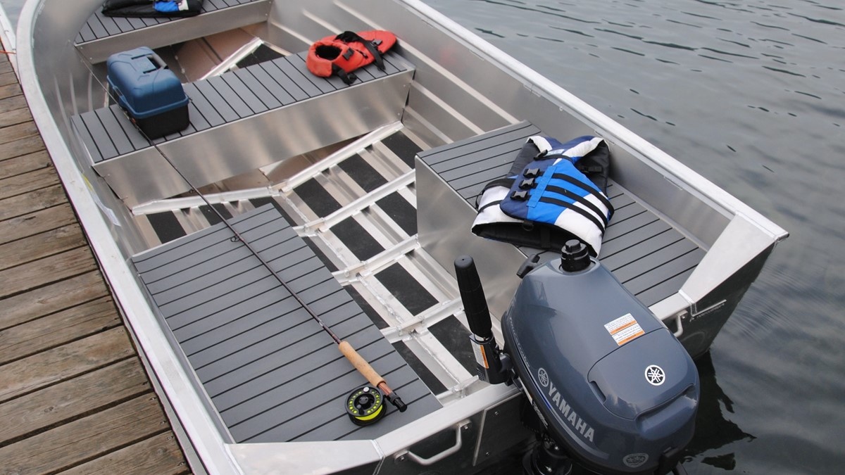 SWV14S Marlon 14' Aluminum Boat 15" Transom Just Liquid Sports