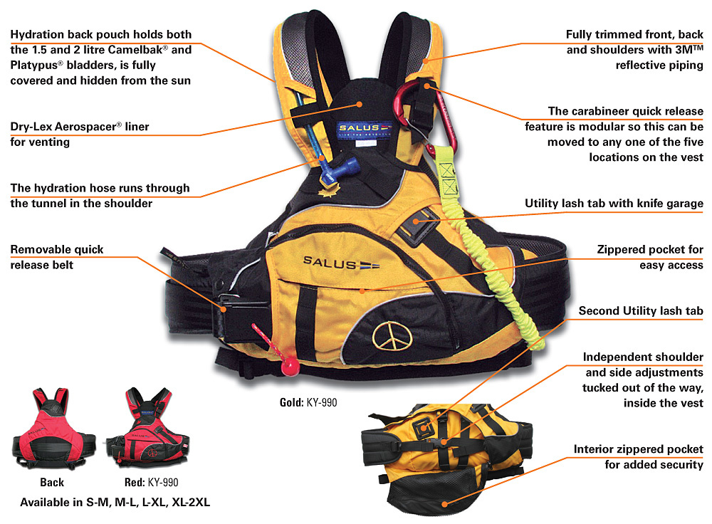Salus Salus Proto Whitewater Rescue PFD