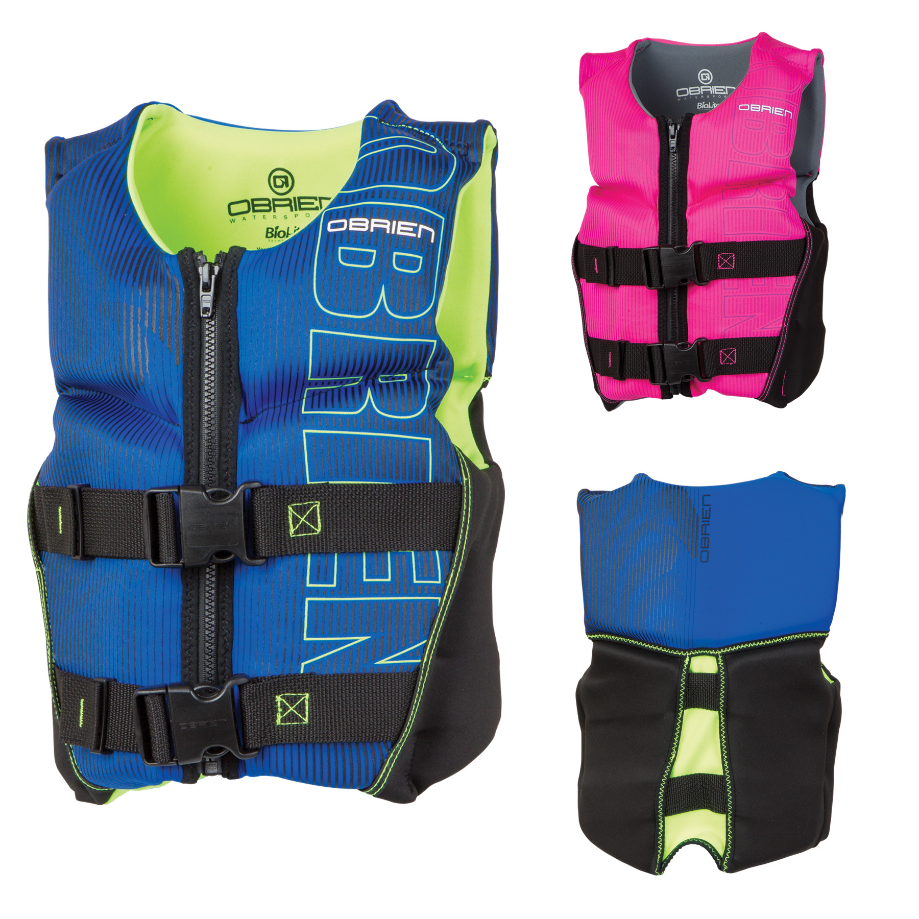 O'Brien O'Brien HMZ Vest - Youth NEO V Back