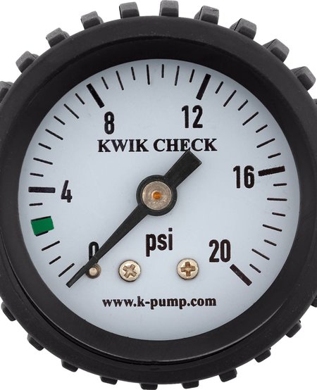 K-Pump Kwik Check Standard Pressure Gauge