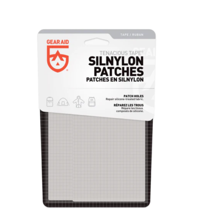 Gear Aid Tenacious Tape  Patches - SilNylon Grey
