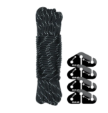 Gear Aid Copy of GearAid 1100 Paracord - 5.5 mm Black